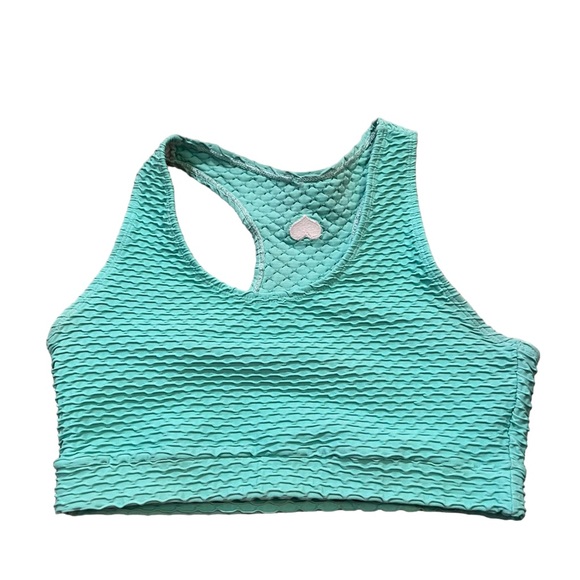 Booty by Brabants Other - Booty by Brabants Croco Skin Scoop Top Mint Green